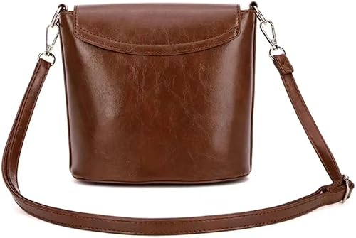 Borsa a secchiello, borsa a tracolla retrò da donna, graziosa borsetta a tracolla piccola per uscite informali